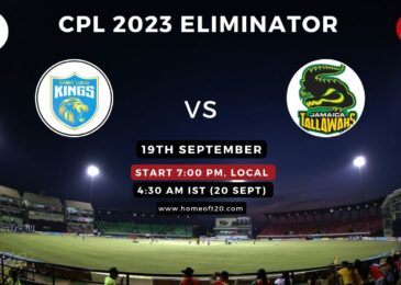 CPL 2023 Eliminator, Saint Lucia Kings vs Jamaica Tallawahs Match Preview, Pitch Report, Weather Report, Predicted XI, Fantasy Tips, and Live Streaming Details