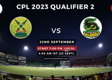 CPL 2023 Qualifier 2, Guyana Amazon Warriors vs Trinbago Knight Riders Match Preview, Pitch Report, Weather Report, Predicted XI, Fantasy Tips, and Live Streaming Details