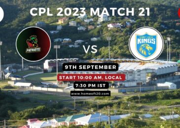 CPL 2023 Match 21, St Kitts and Nevis Patriots vs Saint Lucia Kings Match Preview, Pitch Report, Weather Report, Predicted XI, Fantasy Tips, and Live Streaming Details