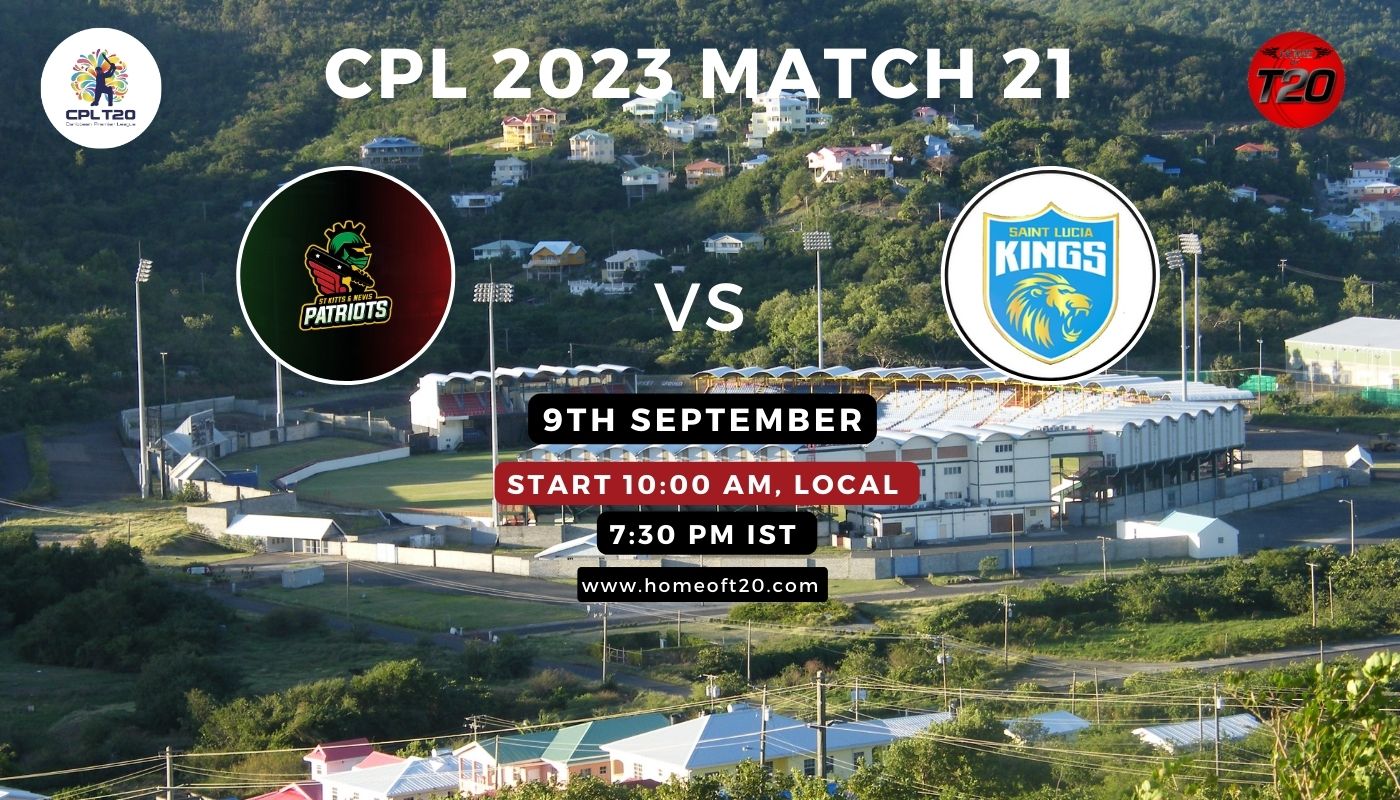 St Kitts and Nevis Patriots vs Saint Lucia Kings Match Preview