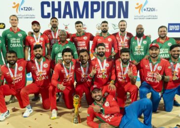 How and who contributed to Oman winning the Gulf T20I Cricket Champions