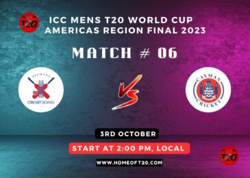 ICC Men’s T20 World Cup Americas Region Final 2023 Match 6, Bermuda vs Cayman Islands Match Preview, Pitch Report, Weather Report, Predicted XI, Fantasy Tips, and Live Streaming Details