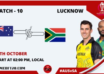 ICC Men’s ODI World Cup 2023 Match 10th, Australia vs South Africa Match Preview, Pitch Report, Weather Report, Predicted XI, Fantasy Tips, and Live Streaming Details