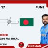 ICC Men’s ODI World Cup 2023 Match 17, India vs Bangladesh Match Preview, Pitch Report, Weather Report, Predicted XI, Fantasy Tips, and Live Streaming Details