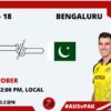 ICC Men’s ODI World Cup 2023 Match 18th, Australia vs Pakistan Match Preview, Pitch Report, Weather Report, Predicted XI, Fantasy Tips, and Live Streaming Details