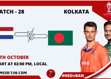 ICC Men’s ODI World Cup 2023 Match 28, Netherlands vs Bangladesh Match Preview, Pitch Report, Weather Report, Predicted XI, Fantasy Tips, and Live Streaming Details