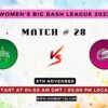 WBBL 2023 Match 28, Sydney Sixers-W vs Melbourne Stars-W Match Preview, Pitch Report, Weather Report, Predicted XI, Fantasy Tips, and Live Streaming Details