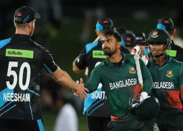 Bangladesh emerge victorious in first T20I by 5 wickets