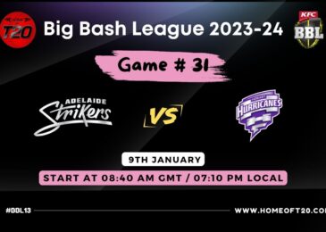 BBL 2024 Match 31, Adelaide Strikers vs Hobart Hurricanes Match Preview, Pitch Report, Weather Report, Predicted XI, Fantasy Tips, and Live Streaming Details