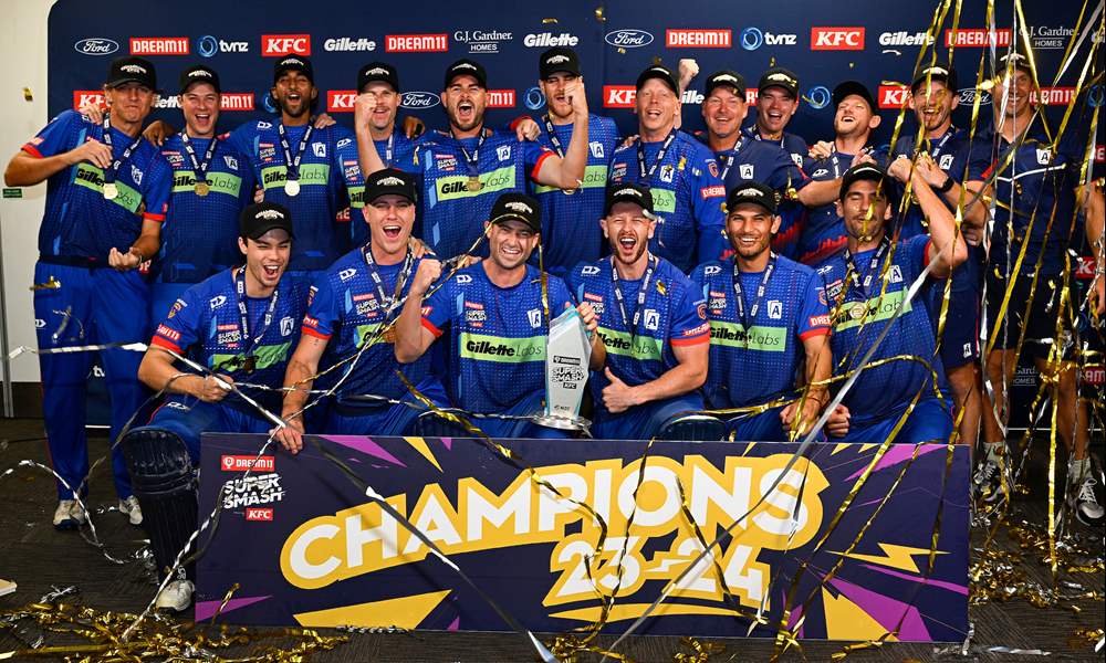 Auckland Aces Crowned Super Smash Champions