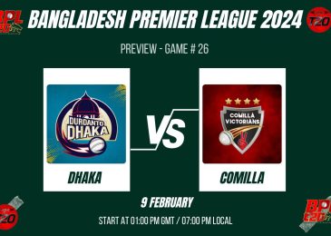 BPL 2024 Match 26, Durdanto Dhaka vs Comilla Victorians Preview, Pitch Report, Weather Report, Predicted XI, Fantasy Tips, and Live Streaming Details