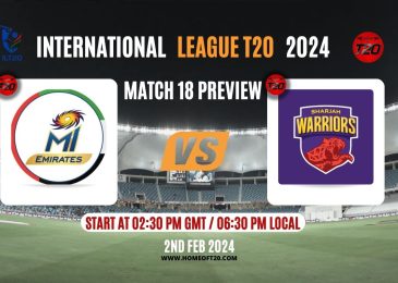 ILT20 2024 Match 18, MI Emirates vs Sharjah Warriors Preview, Pitch Report, Weather Report, Predicted XI, Fantasy Tips, and Live Streaming Details