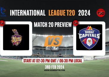 ILT20 2024 Match 20, Abu Dhabi Knight Riders vs Dubai Capitals Preview, Pitch Report, Weather Report, Predicted XI, Fantasy Tips, and Live Streaming Details