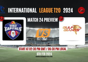 ILT20 2024 Match 24, Dubai Capitals vs Gulf Giants Preview, Pitch Report, Weather Report, Predicted XI, Fantasy Tips, and Live Streaming Details
