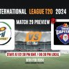 ILT20 2024 Match 29, MI Emirates vs Dubai Capitals Preview, Pitch Report, Weather Report, Predicted XI, Fantasy Tips, and Live Streaming Details