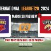 ILT20 2024 Match 30, Sharjah Warriors vs Desert Vipers Preview, Pitch Report, Weather Report, Predicted XI, Fantasy Tips, and Live Streaming Details