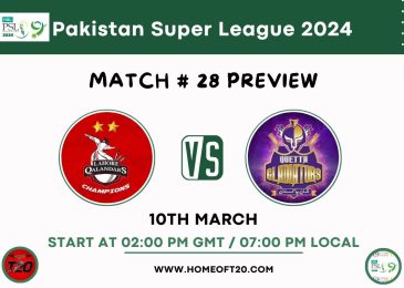PSL 2024 Match 28, Lahore Qalandars vs Quetta Gladiators Preview, Pitch Report, Weather Report, Predicted XI, Fantasy Tips, and Live Streaming Details