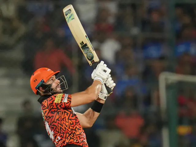 Sunrisers Hyderabad score most sixes in a single IPL inning