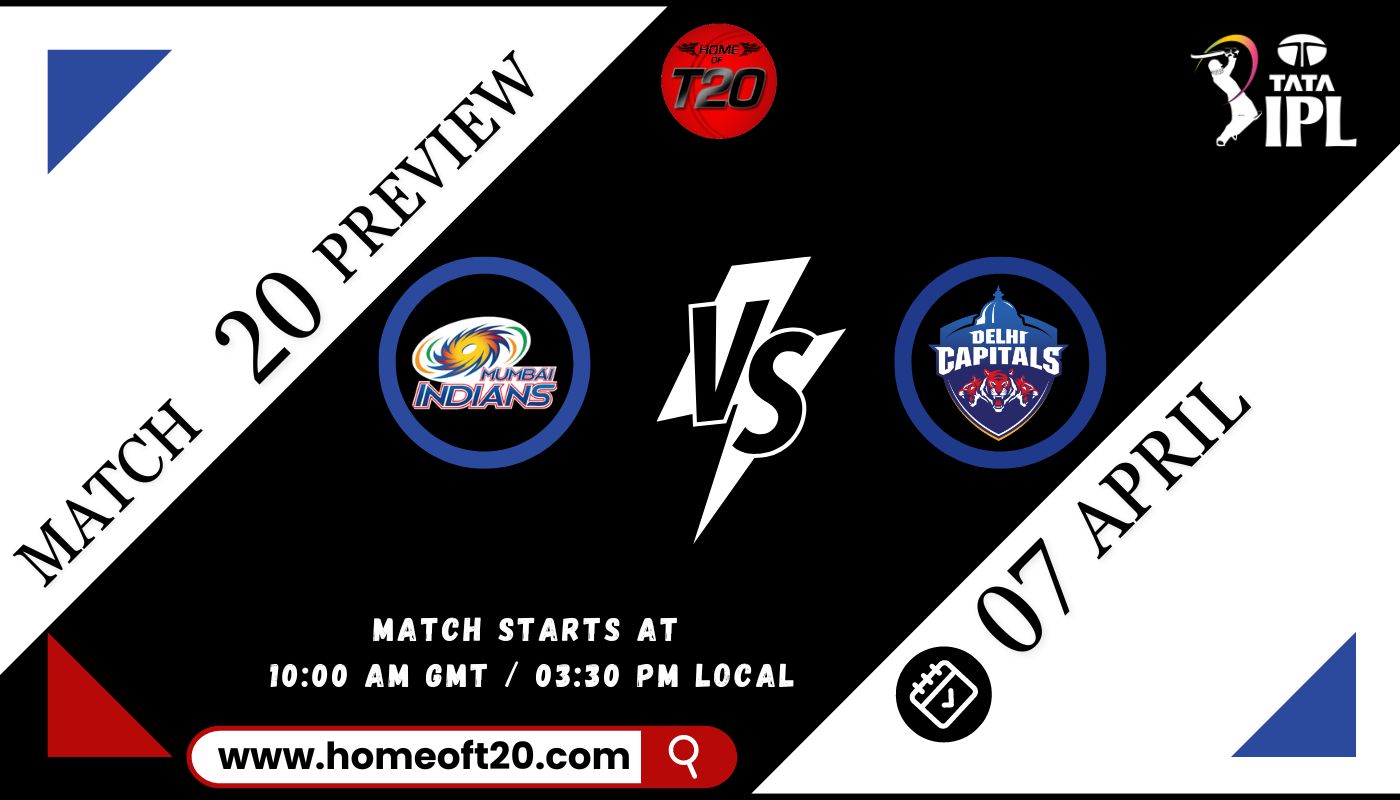 IPL 2024 Match 20, Mumbai Indians vs Delhi Capitals Preview, Pitch Report, Weather Report, Predicted XI, Fantasy Tips, and Live Streaming Details