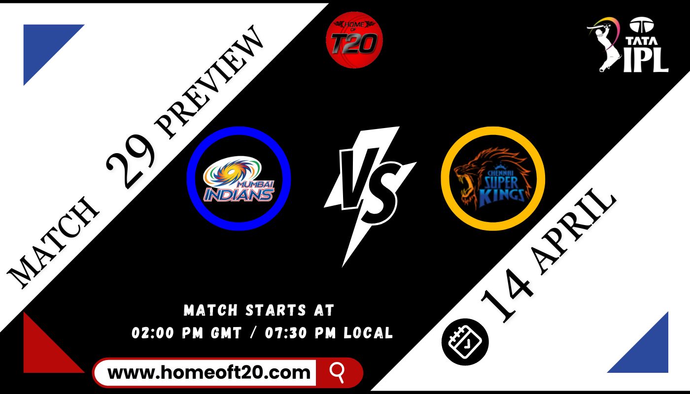 IPL 2024 Match 29, Mumbai Indians vs Chennai Super Kings Preview, Pitch Report, Weather Report, Predicted XI, Fantasy Tips, and Live Streaming Details