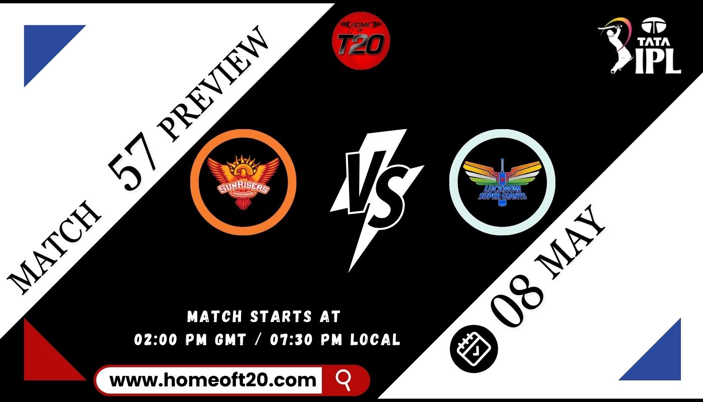 IPL 2024 Match 57, Sunrisers Hyderabad vs Lucknow Super Giants Preview, Pitch Report, Weather Report, Predicted XI, Fantasy Tips, and Live Streaming Details