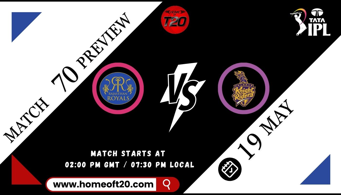 Rajasthan Royals vs Kolkata Knight Riders