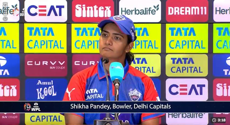 Delhi Capitals' Shikha Pandey