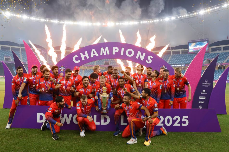 Dubai Capitals ILT20 champions
