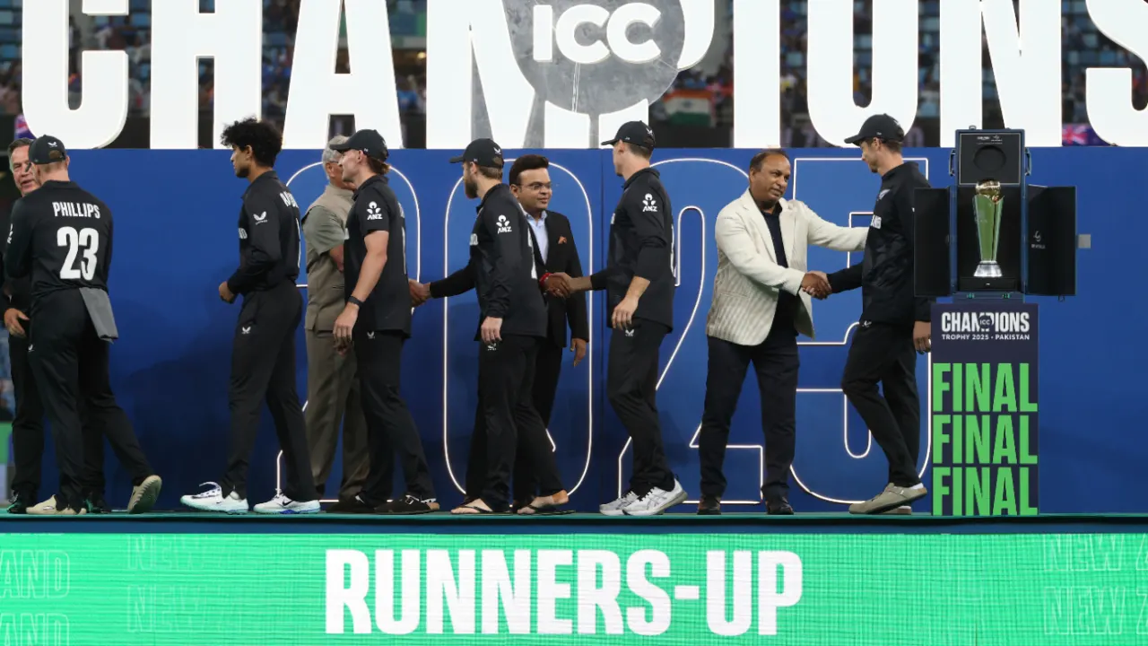 No PCB official during Champions Trophy final presentation? PCB questions ICC