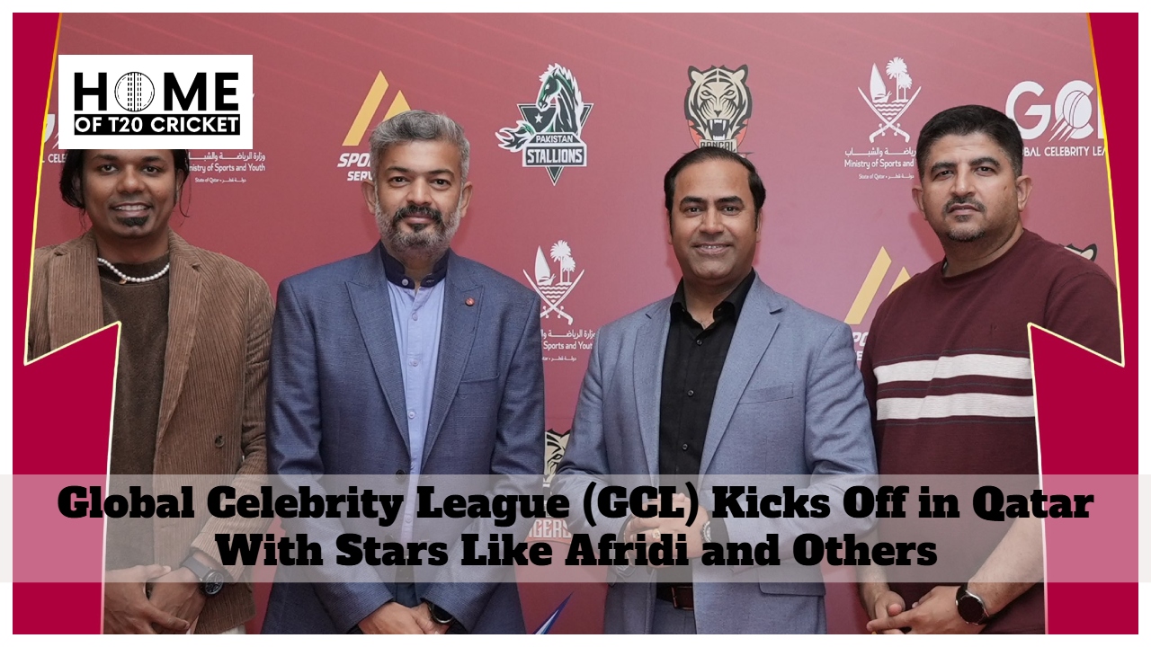 Global Celebrity League (GCL) Kicks Off in Qatar With Stars Like Afridi and Others