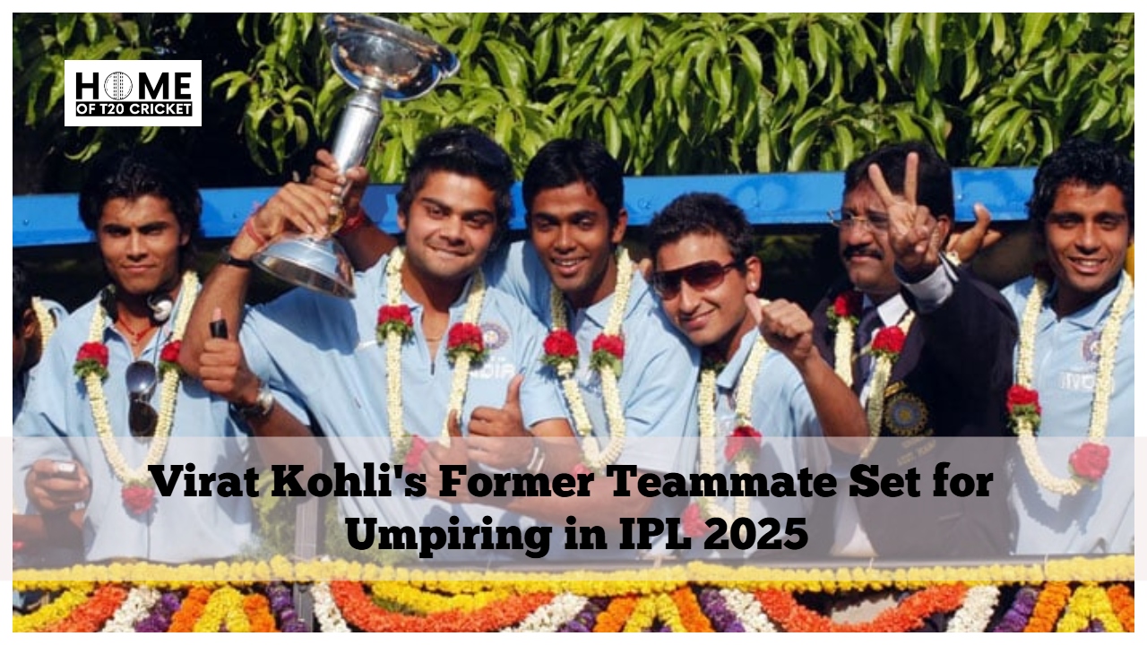 Virat Kohli's Former Teammate Set for Umpiring in IPL 2025