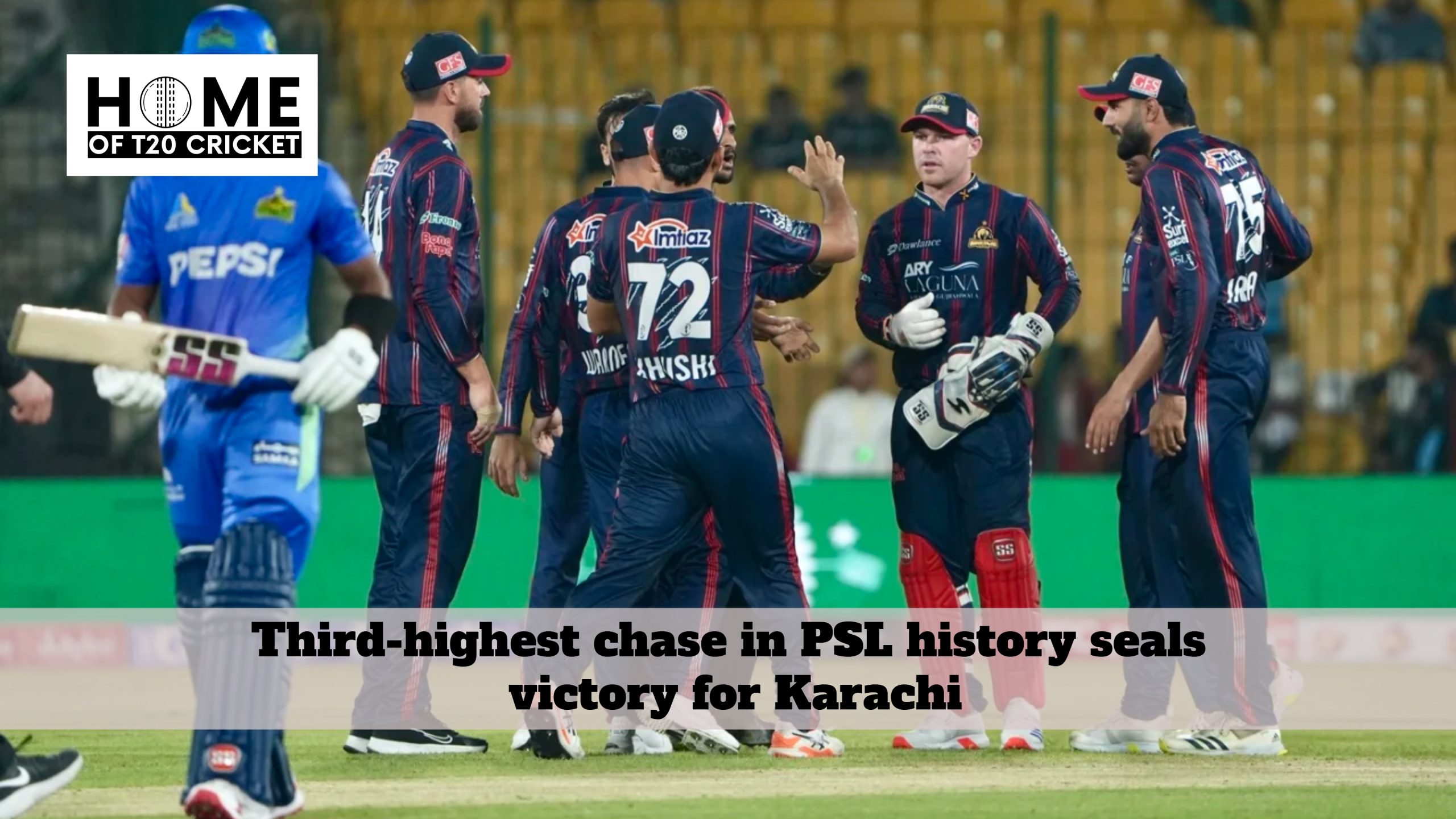 Third-highest chase in PSL history seals victory for Karachi