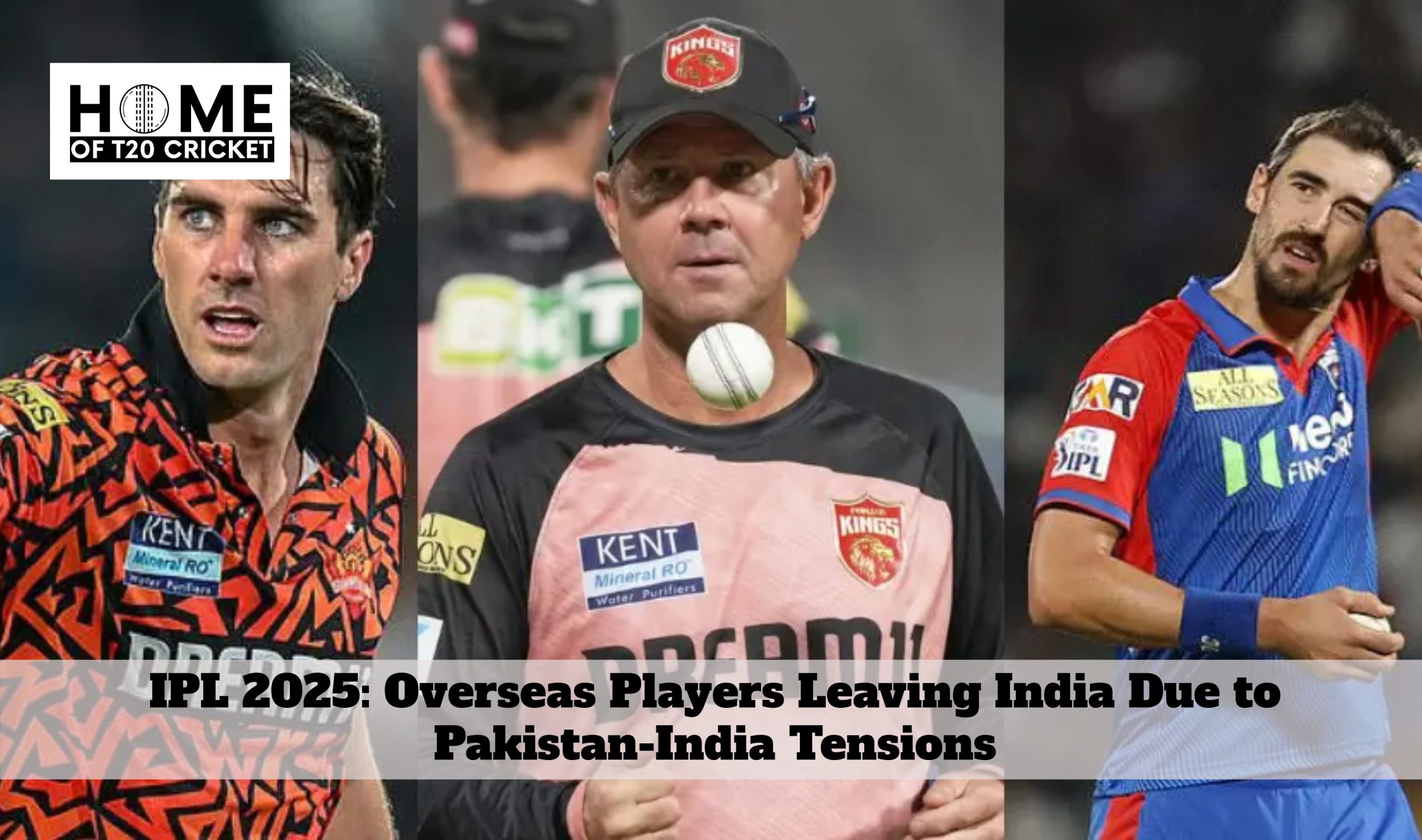 IPL 2025: Overseas Players Leaving India Due to Pakistan-India Tensions
