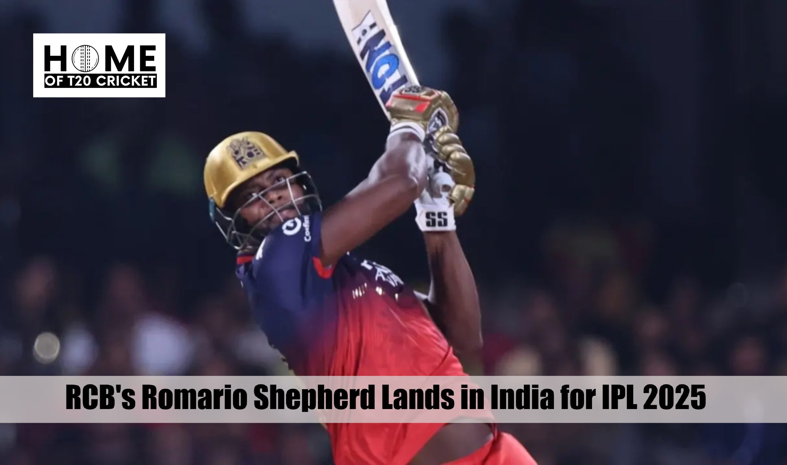 RCB's Romario Shepherd Lands in India for IPL 2025