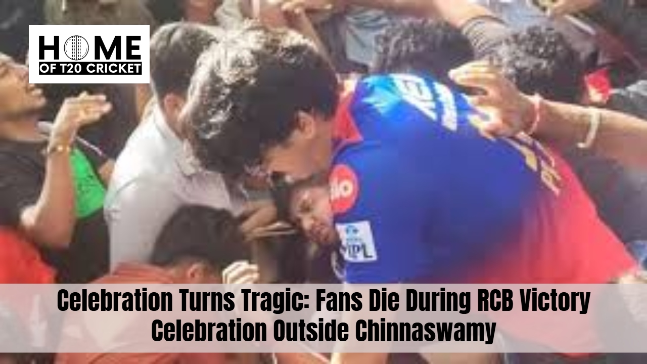 Celebration Turns Tragic: Fans Die During RCB Victory Celebration Outside Chinnaswamy