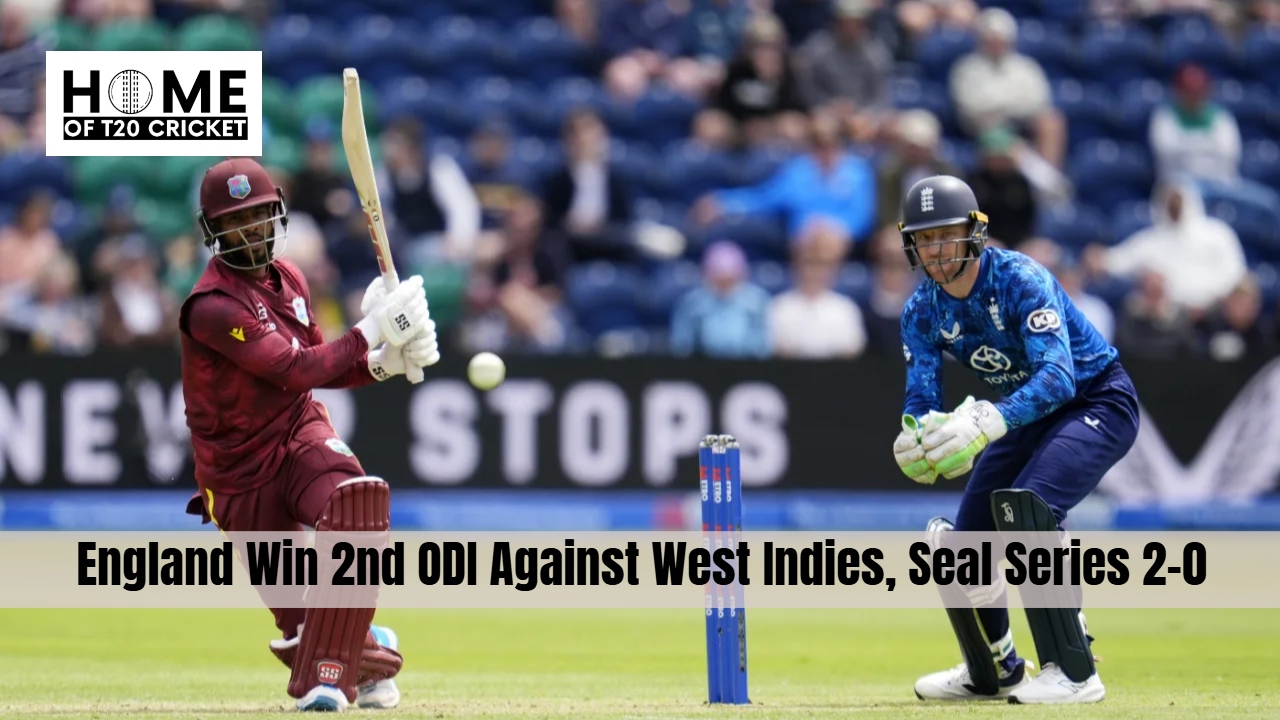 England Win 2nd ODI Against West Indies, Seal Series 2-0